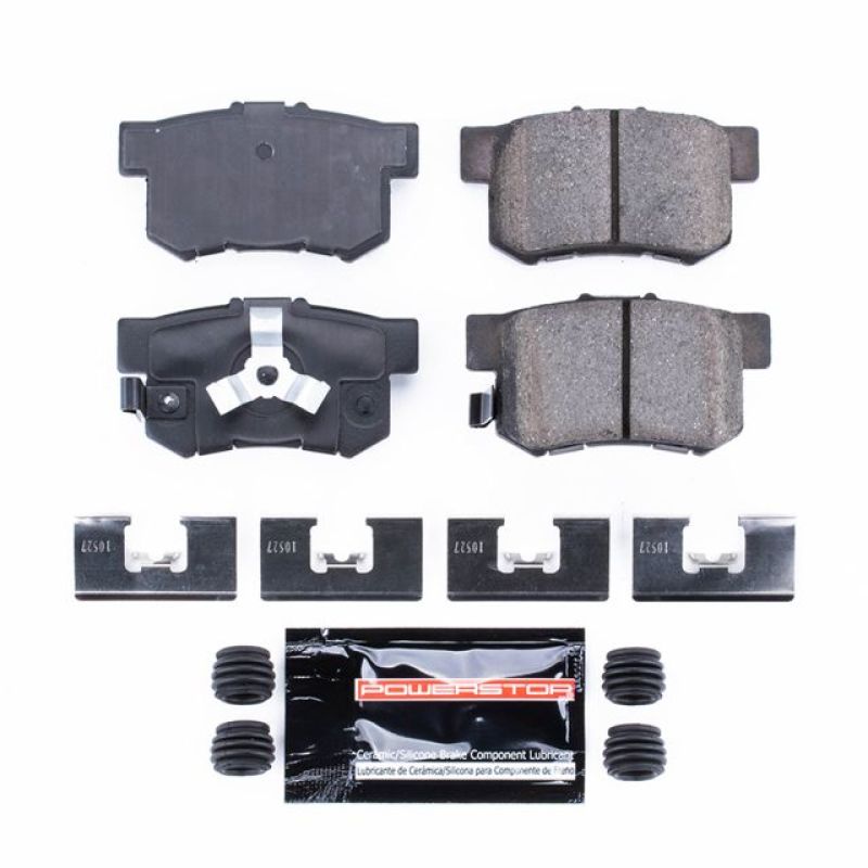 PSB Z23 Evolution Brake Pads - Power Stop 10-18 Acura RDX Rear Z23 Evolution Sport Brake Pads w/Hardware