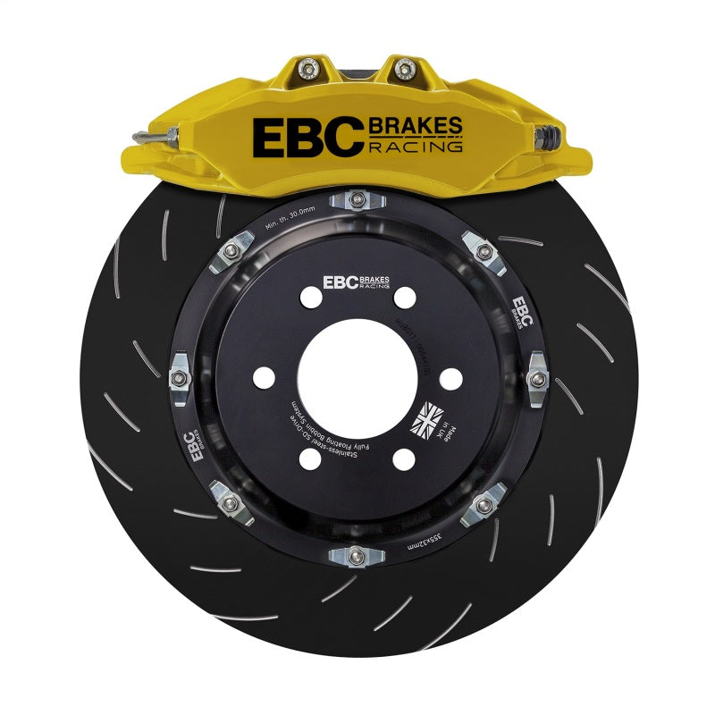 EBC Big Brake Kits - EBC Racing 92-05 BMW 3-Series E36/E46 Yellow Apollo-6 Calipers 355mm Rotors Front Big Brake Kit