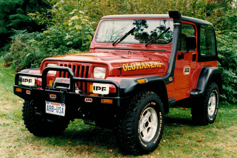 ARB Safari V-Spec Snorkels - ARB Safari 4X4 Snorkel Vspec Jeep Wrangleryj 4L Pet 87-96