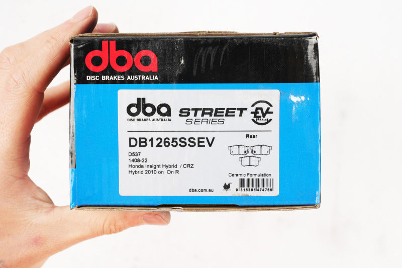 DBA Street Series Brake Pads - DBA 97-99 Acura CL 4 Cyl Rear SSEV Street Series Brake Pads