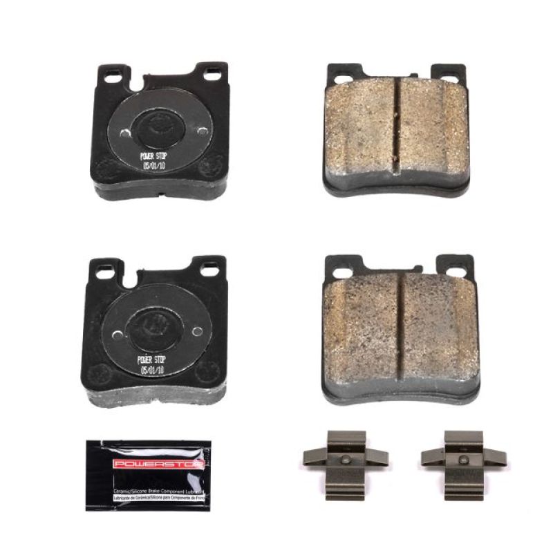 PSB Z23 Evolution Brake Pads - Power Stop 05-06 Chrysler Crossfire Rear Z23 Evolution Sport Brake Pads w/Hardware
