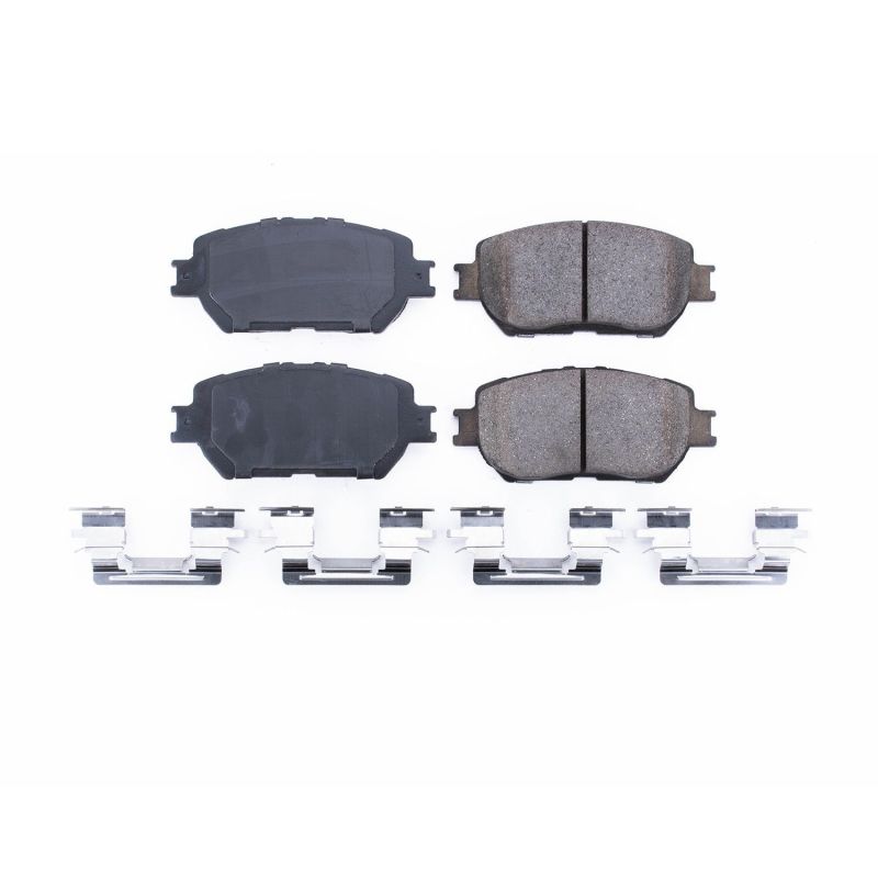 PSB Z17 Evolution Brake Pads - Power Stop 2006 Lexus GS300 Front Z17 Evolution Ceramic Brake Pads w/Hardware