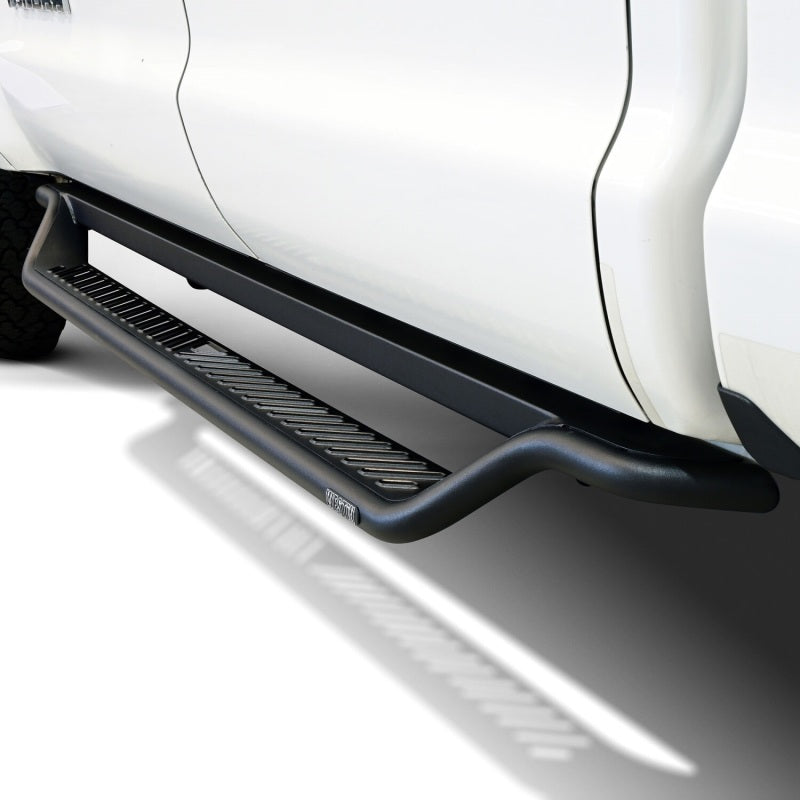 WES Running Boards - Outlaw - Westin 07-21 Toyota Tundra Double Cab Outlaw Drop Running Boards - Tex. Blk