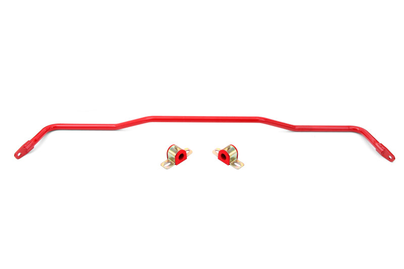 BMR Sway Bar Kits - BMR 15-22 S550 Mustang Sway Bar Kit Rear Hollow 22mm Non-Adjustable Red