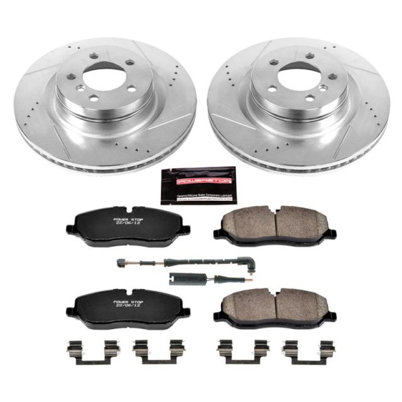 PSB Z23 Evolution Kit - Power Stop 06-09 Land Rover Range Rover Front Z23 Evolution Sport Brake Kit