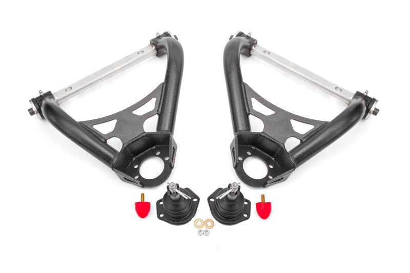 BMR Control Arms - BMR 64-72 A-Body Non-Adj Upper A-Arms (Polyurethane) - Black Hammertone