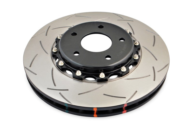 DBA 5000 Series Slotted Rotors - DBA Nissan Skyline (Various) Front Slotted 5000 Series 2 Piece Rotor Assembled w/ Black Hat