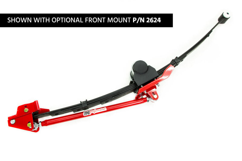 UMI Traction Bars - UMI Performance 70-81 GM F-Body Leaf Spring Traction Bars