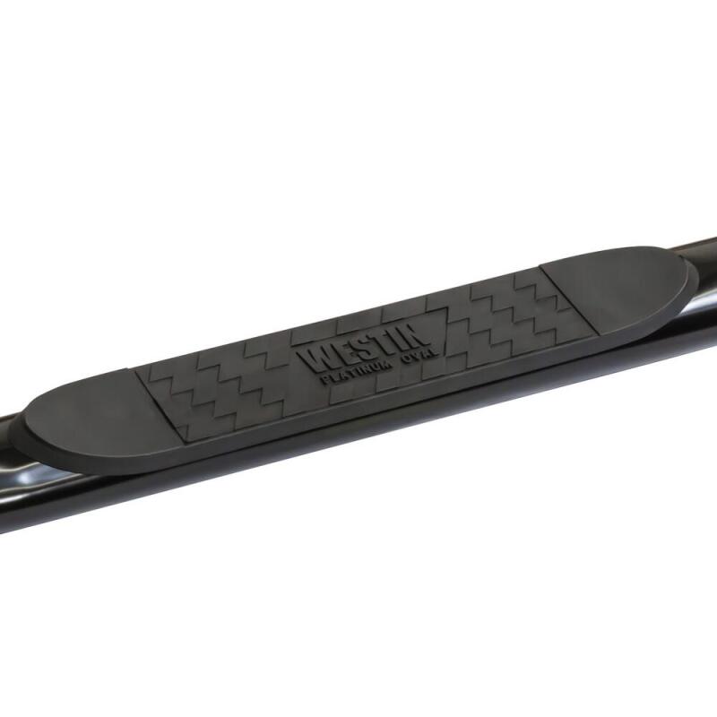 WES Nerf Bars - Platinum 4 - Westin 1999-2013 Chevy Silverado 1500 Reg Cab Platinum 4 Oval Nerf Step Bars - Black