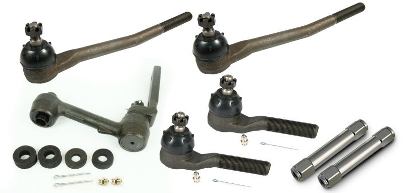 RID Steering Linkage Kits - Ridetech 67-69 Ford Mustang Mercury Cougar Steering Linkage Kit w/ OE Power Steering