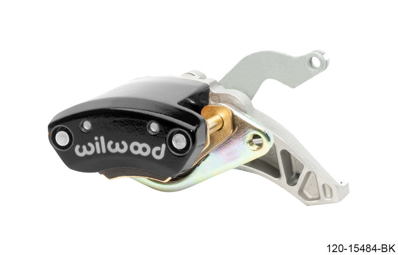 WIL Mechanical Caliper - Wilwood Caliper - MC4 Mechanical Right Hand - Black 1.19in Piston 1.10in Rotor - Black