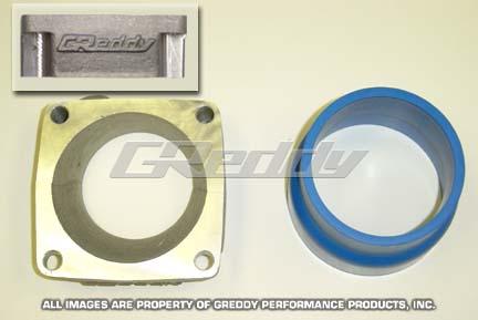 GRE Throttle Body Adapter - GReddy Nissan ECR33 Throttle Adapter