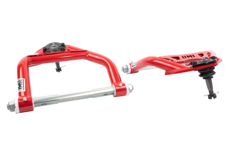 UMI Control Arm Kits - UMI Performance 64-72 GM A-Body Front A-arm Kit 1/2in taller upper ball joints