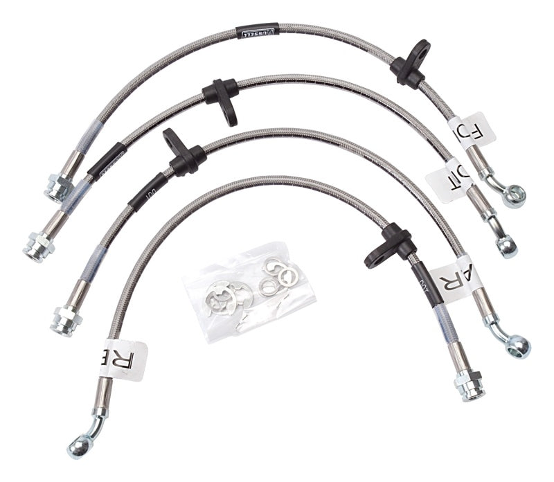 RUS Brake Line Kits - Russell Performance 99-02 Honda Civic Coupe Si Brake Line Kit