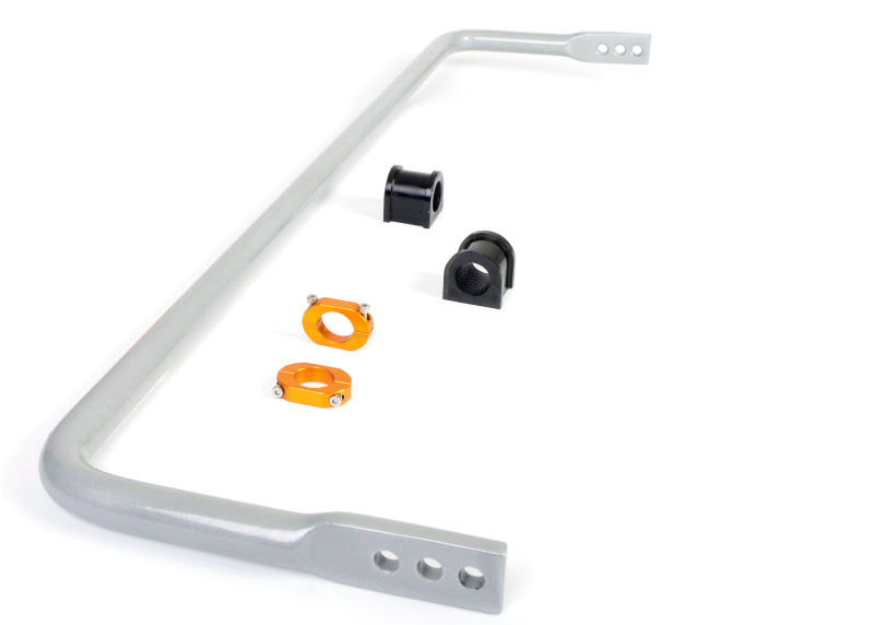 WL Sway Bars - Rear - Whiteline 09+ Lancer Rear 24mm Swaybar Heavy duty Blade adjustable