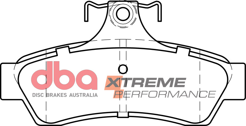 DBA XP650 Brake Pads - DBA 04-06 Pontiac GTO XP650 Rear Brake Pads
