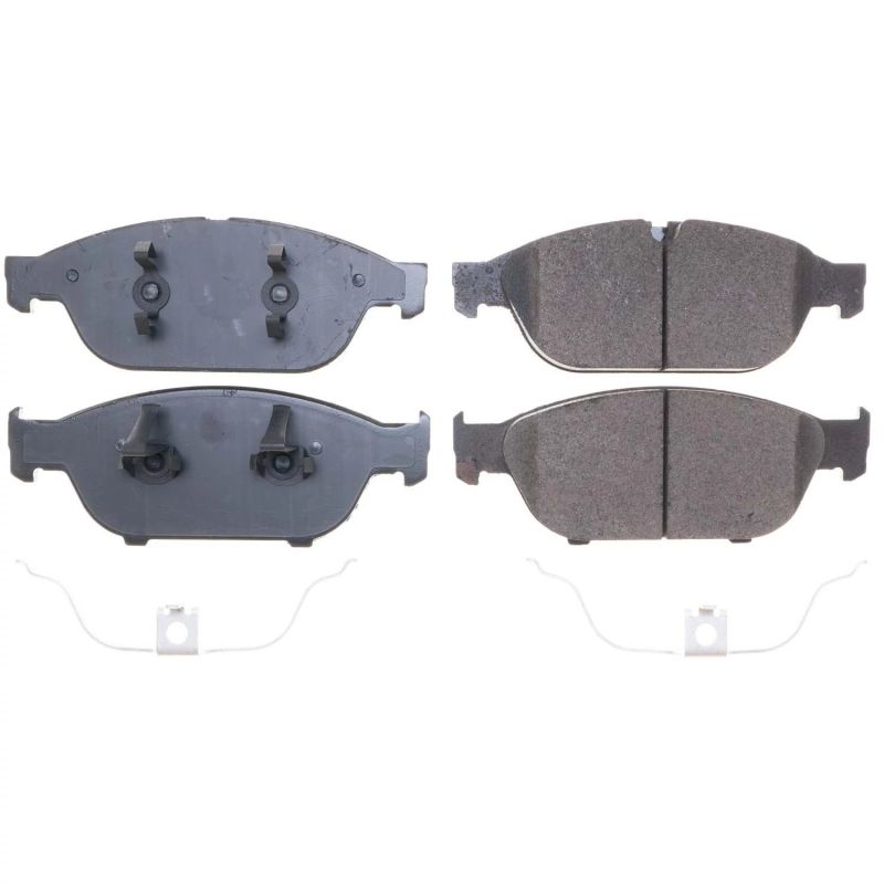 PSB Z17 Evolution Brake Pads - Power Stop 16-18 Audi A6 Front Z17 Evolution Ceramic Brake Pads w/Hardware