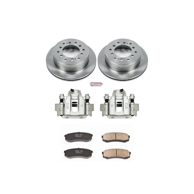 PSB Autospecialty Kit w/Cals - Power Stop 03-09 Toyota 4Runner Rear Autospecialty Brake Kit w/Calipers