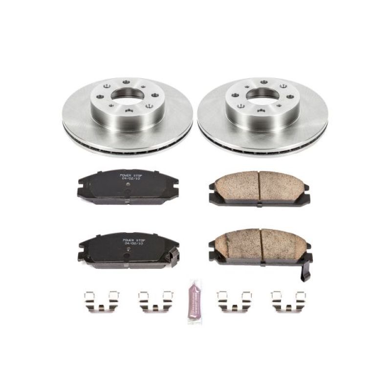 PSB Autospecialty Kit - Power Stop 88-89 Honda Accord Front Autospecialty Brake Kit