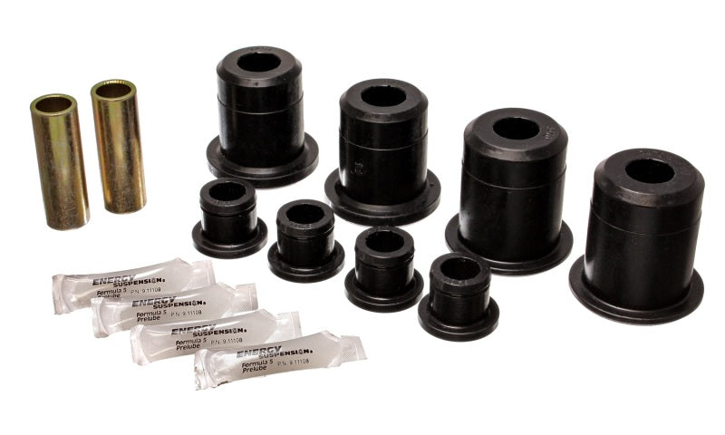 ES Cntrl Arm Bushings - Black - Energy Suspension 99-04 Ford Mustang Cobra Black Rear End Control Arm Bushings