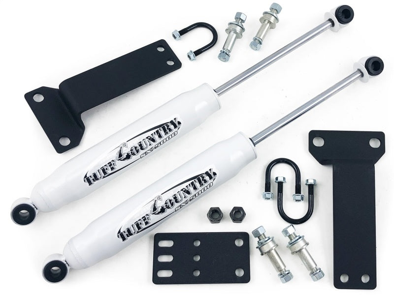 TUF Steering Stabilizers - Tuff Country 99-04 Ford F-250 4wd Dual Steering Stabilizer