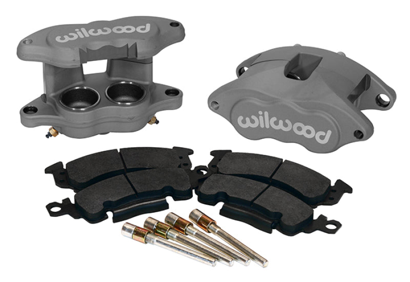 WIL D52 Brake Kit - Wilwood D52 Rear Caliper Kit - Grey Ano 1.25 / 1.25in Piston 1.28in Rotor