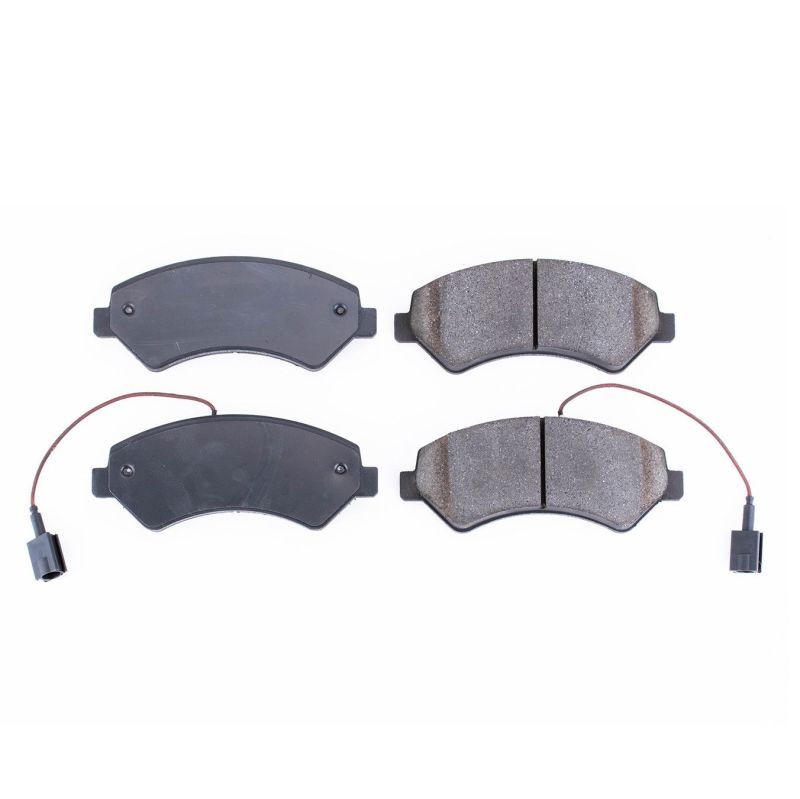 PSB Z16 Evolution Brake Pads - Power Stop 14-18 Ram ProMaster 1500 Front Z16 Evolution Ceramic Brake Pads
