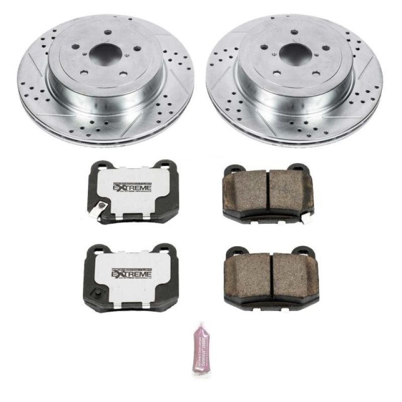 PSB Z26 Street Warrior Kit - Power Stop 05-07 Subaru Impreza Rear Z26 Street Warrior Brake Kit