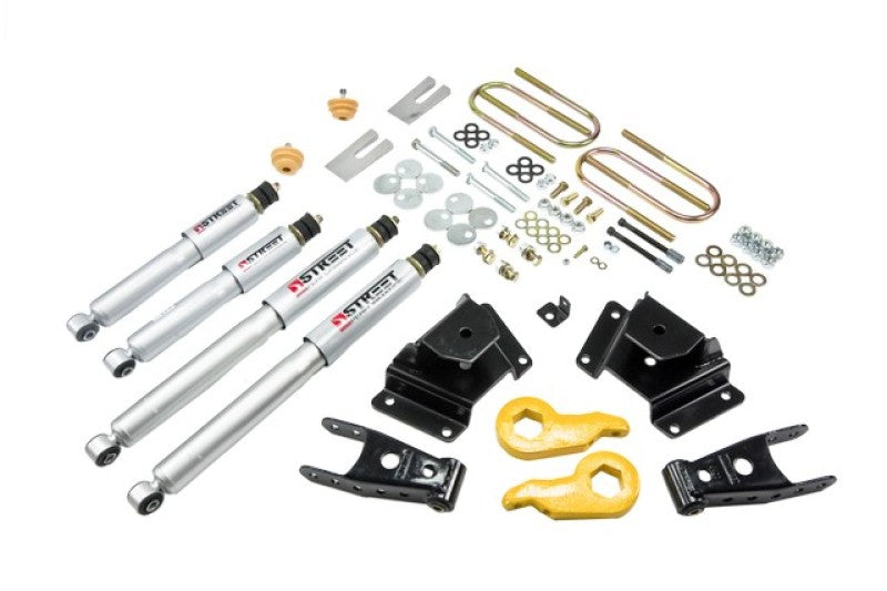 BT Lower Kit w SP Shocks - Belltech LOWERING KIT WITH SP SHOCKS
