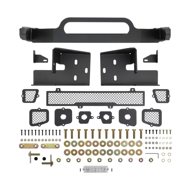 WES Pro-Series Bumpers - Westin 21-23 Ford F-150 (Excl. 2022+ Lightning EV) Pro-Series Front Bumper - Tex. Blk
