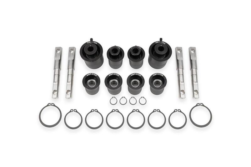 BMR Control Arm Bushing Kits - BMR 97-04 Chevrolet Corvette C5 / 05-13 C6 Front Upper & Lower Control Arms Bearing Kit - Black