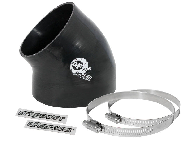 AFE Elbow Reducing Couplers - aFe Magnum FORCE Silicone Replacement Coupling Kit 4.15in ID x 3-1/2in Length Elbow Reducer