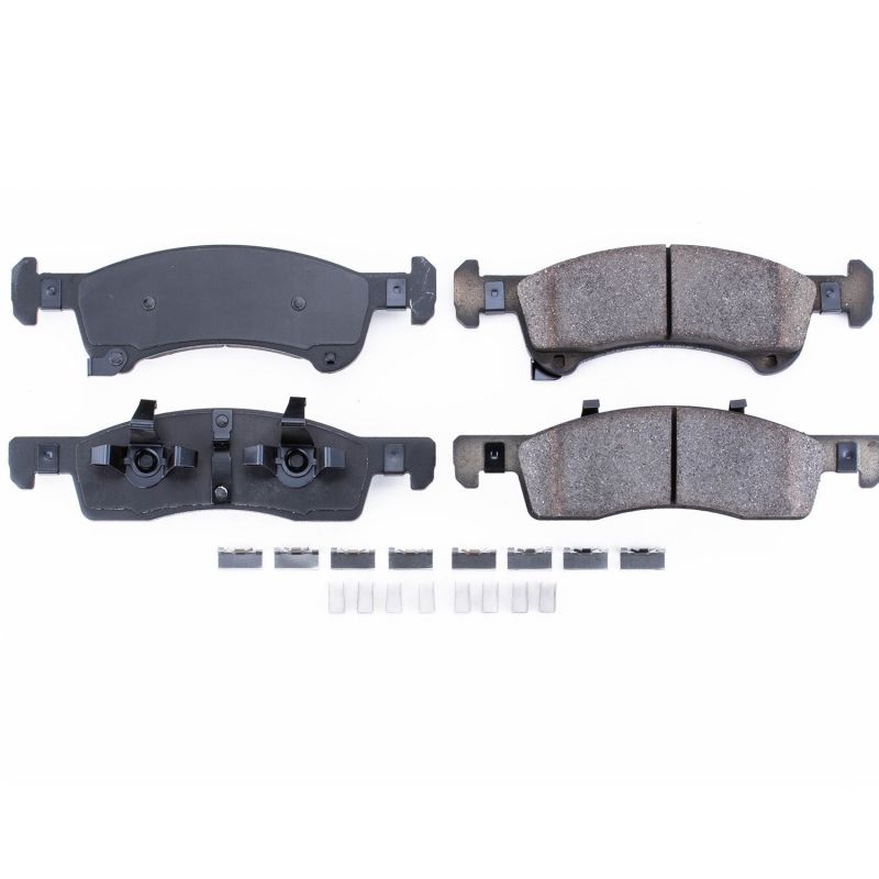 PSB Z17 Evolution Brake Pads - Power Stop 03-06 Ford Expedition Front Z17 Evolution Ceramic Brake Pads w/Hardware