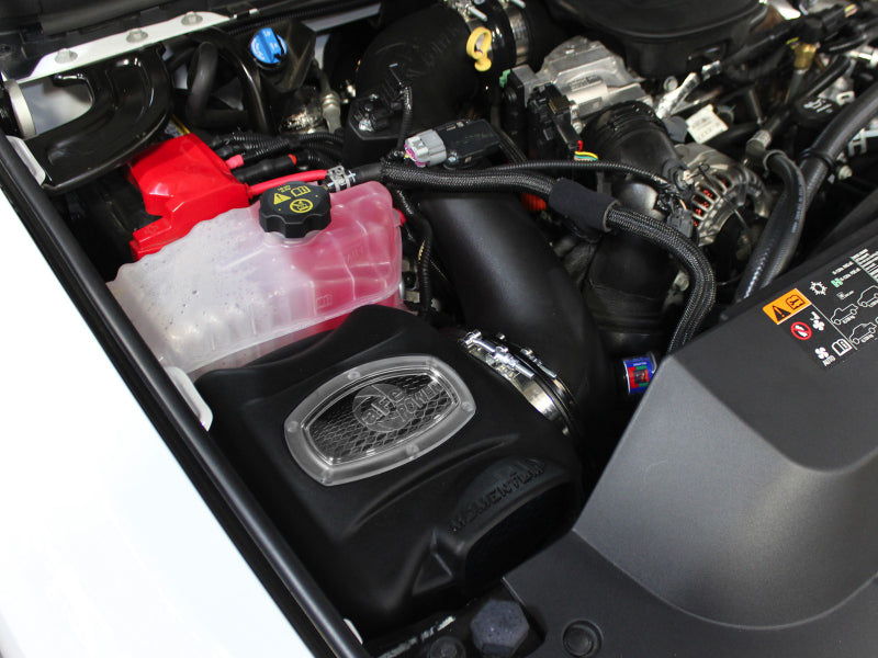 AFE Momentum HD Cold Air Intakes - aFe Momentum HD Pro DRY S Stage 2 Intake System 11-16 GM Diesel Trucks V8-6.6L (td) LML