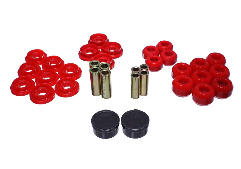 ES Cntrl Arm Bushings - Red - Energy Suspension 98-02 Toyota 4Runner Rear Red Control Arm Bushing