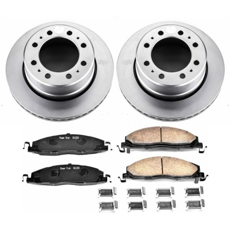 PSB Evolution Coated Rotor - Power Stop 13-18 Ram 3500 Rear Z17 Coated Brake Kit
