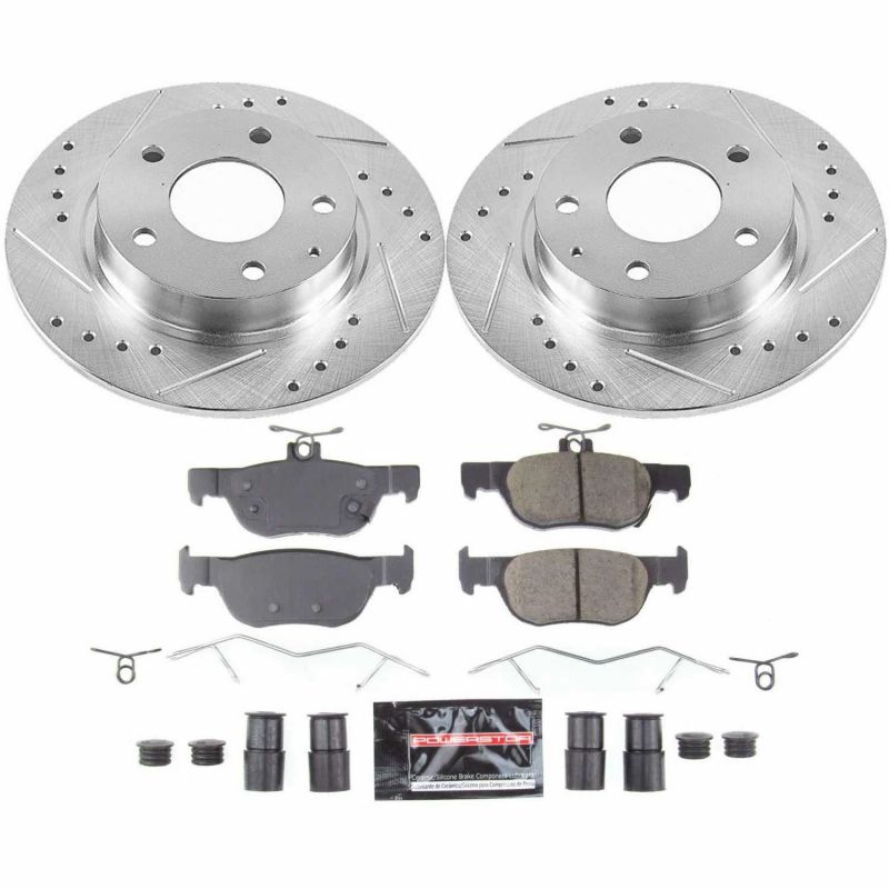 PSB Z23 Evolution Kit - Power Stop 2019 Mazda 3 Rear Z23 Evolution Sport Brake Kit