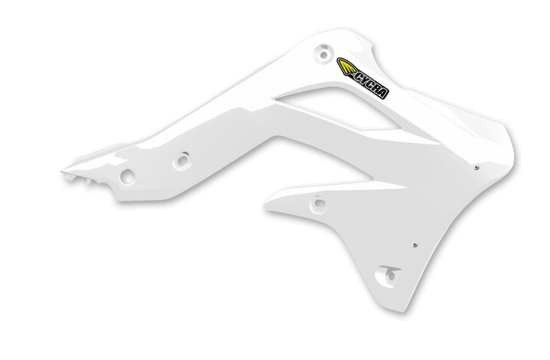 CYC Radiator Shroud - Cycra 12-15 Kawasaki KX450F Radiator Shroud - White