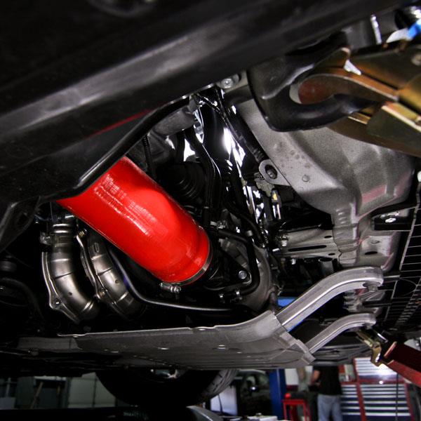 MM Air Intakes - Mishimoto 15 Subaru WRX Performance Air Intake Kit w/ Box - Wrinkle Red