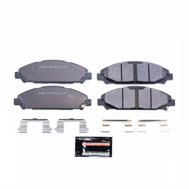 PSB Track Day Brake Pads - Power Stop 15-19 Ford Mustang Front Track Day Brake Pads
