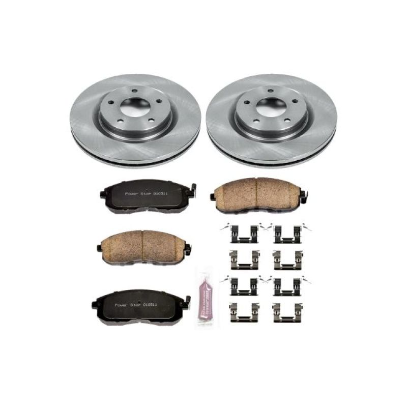 PSB Autospecialty Kit - Power Stop 11-17 Nissan Juke Front Autospecialty Brake Kit