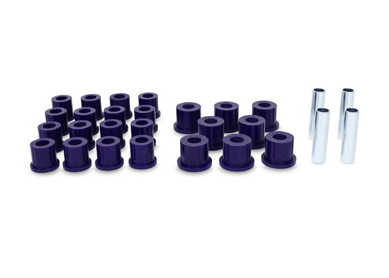 SPR Bushings - Leaf Spring - SuperPro 1987 Jeep Wrangler Sport & Leaf Spring Bushing Kit