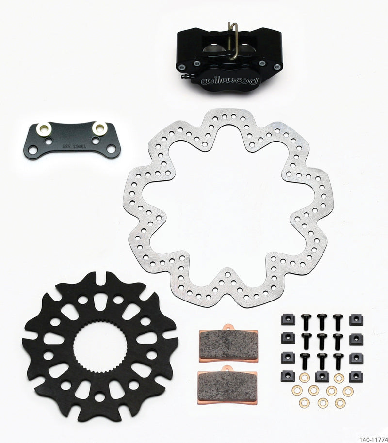 WIL GP320 Brake Kit - Wilwood GP320 Right Rear Kit SA Rotor 10.50in SuperAlloy Solid Rotor