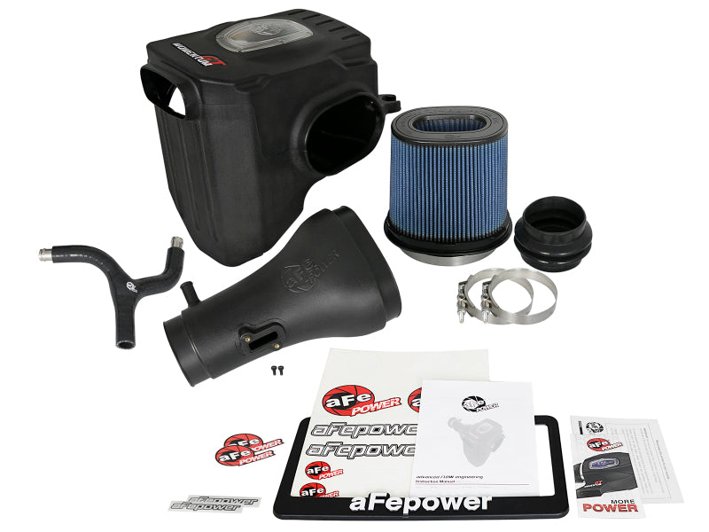 AFE Momentum GT Cold Air Intakes - aFe Momentum GT Pro 5R Cold Air Intake System 17-18 Nissan Titan V8 5.6L