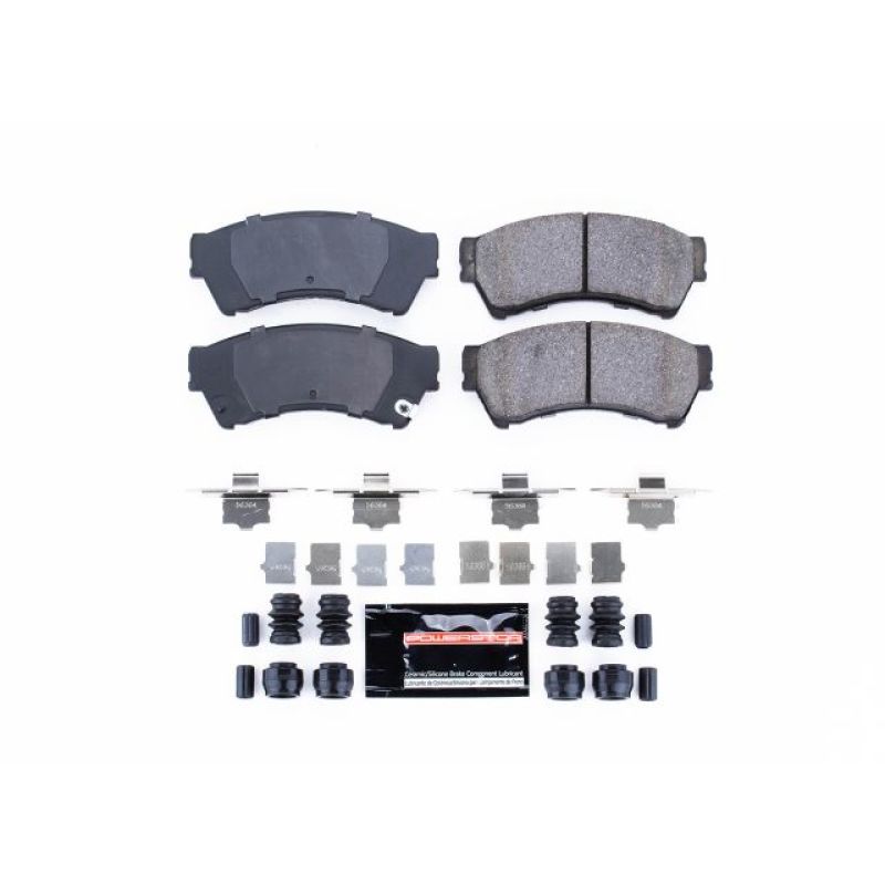 PSB Z23 Evolution Brake Pads - Power Stop 06-12 Ford Fusion Front Z23 Evolution Sport Brake Pads w/Hardware