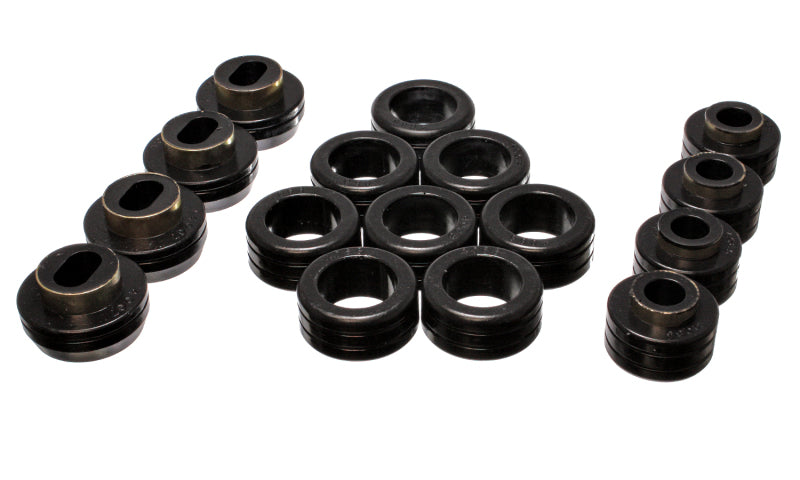 ES Body Mounts - Black - Energy Suspension S10 Body Mount Set - Black