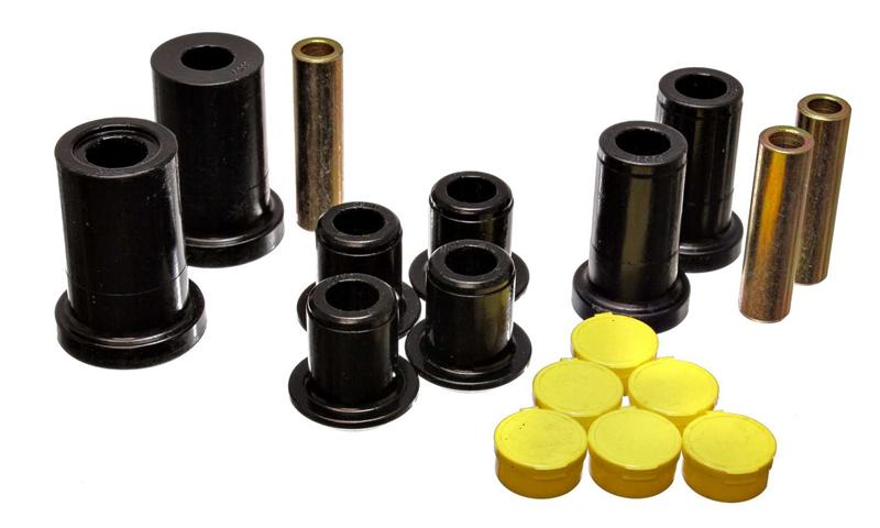 ES Cntrl Arm Bushings - Black - Energy Suspension 97-03 Ford F100/F150/F250 2WD Black Front Control Arm Bushings