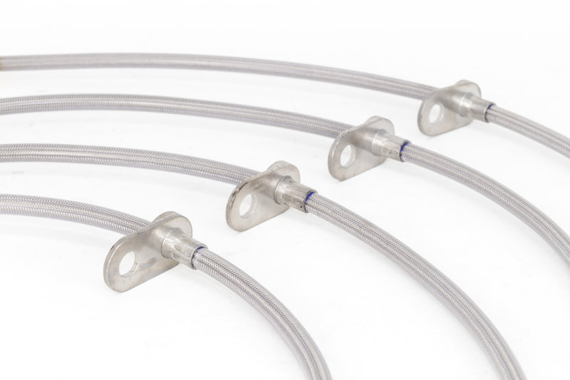 GR G-Stop Brake Line Kits - Goodridge 17-18 Honda Civic (Base/LX/EX) Stainless Steel Brake Line Kit