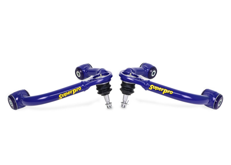 SPR Control Arms - Front - SuperPro 2021+ Ford F150 Fixed Offset Front Upper Control Arm Set