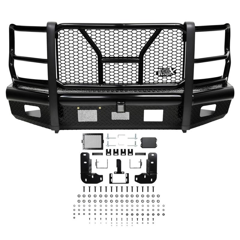 WES HDX Front Bumpers - Westin/HDX Bandit 17-19 Ford F-250 / F-350 Front Bumper - Textured Black